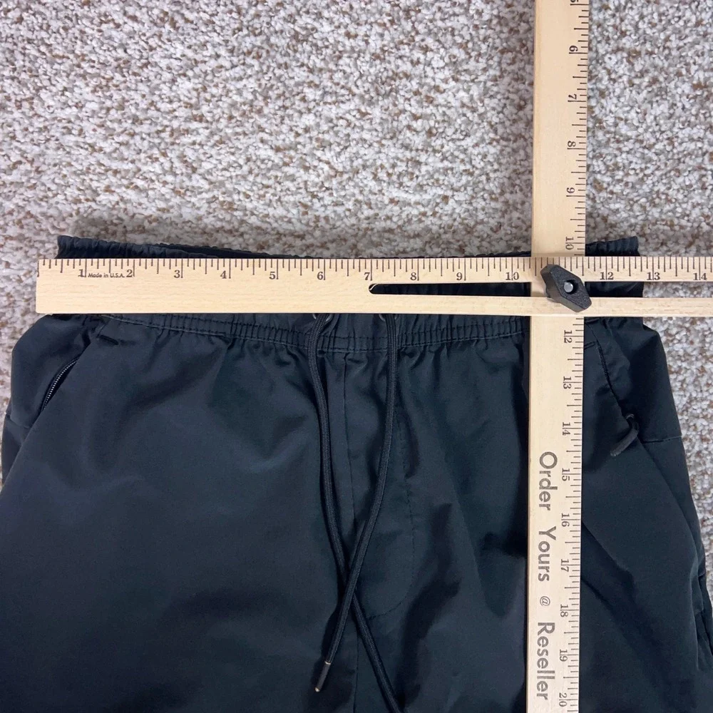 Nike Pants Men Small Black Dri-FIT Training Athletic Gym Joggers Ankle Zip Sport